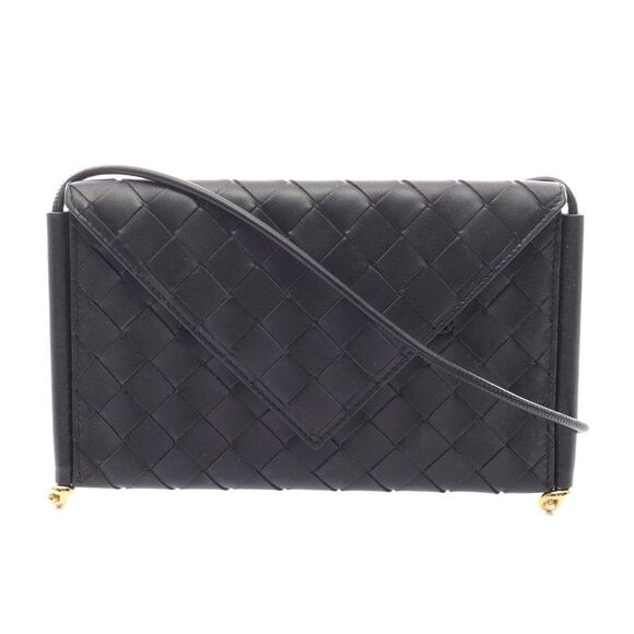Bottega Veneta Handbags - Bottega Veneta Leather Phone Pouch Shoulder Bag